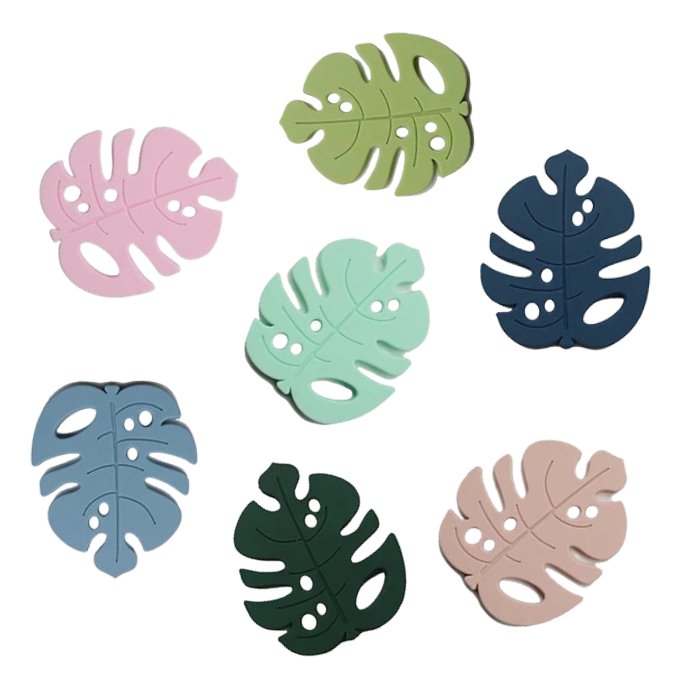 Monstera Silicone Teether