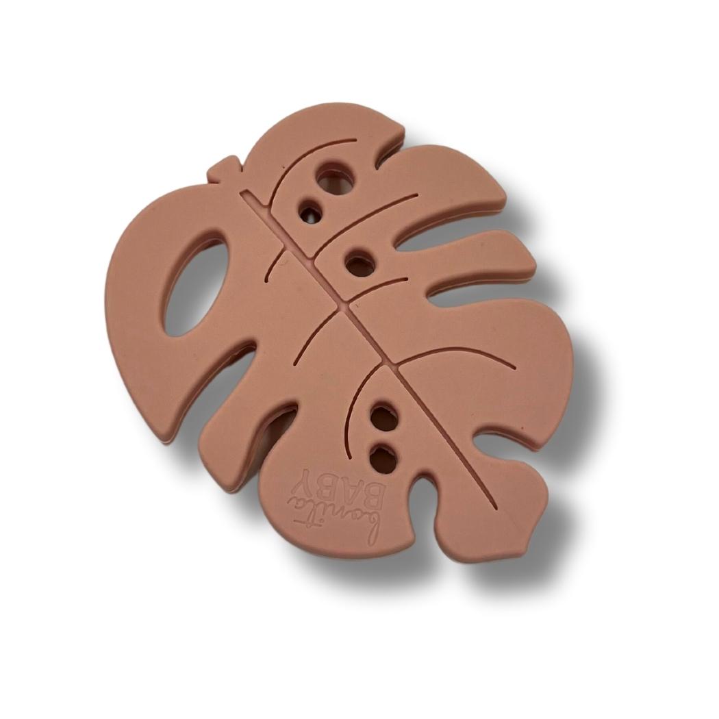 Monstera Silicone Teether