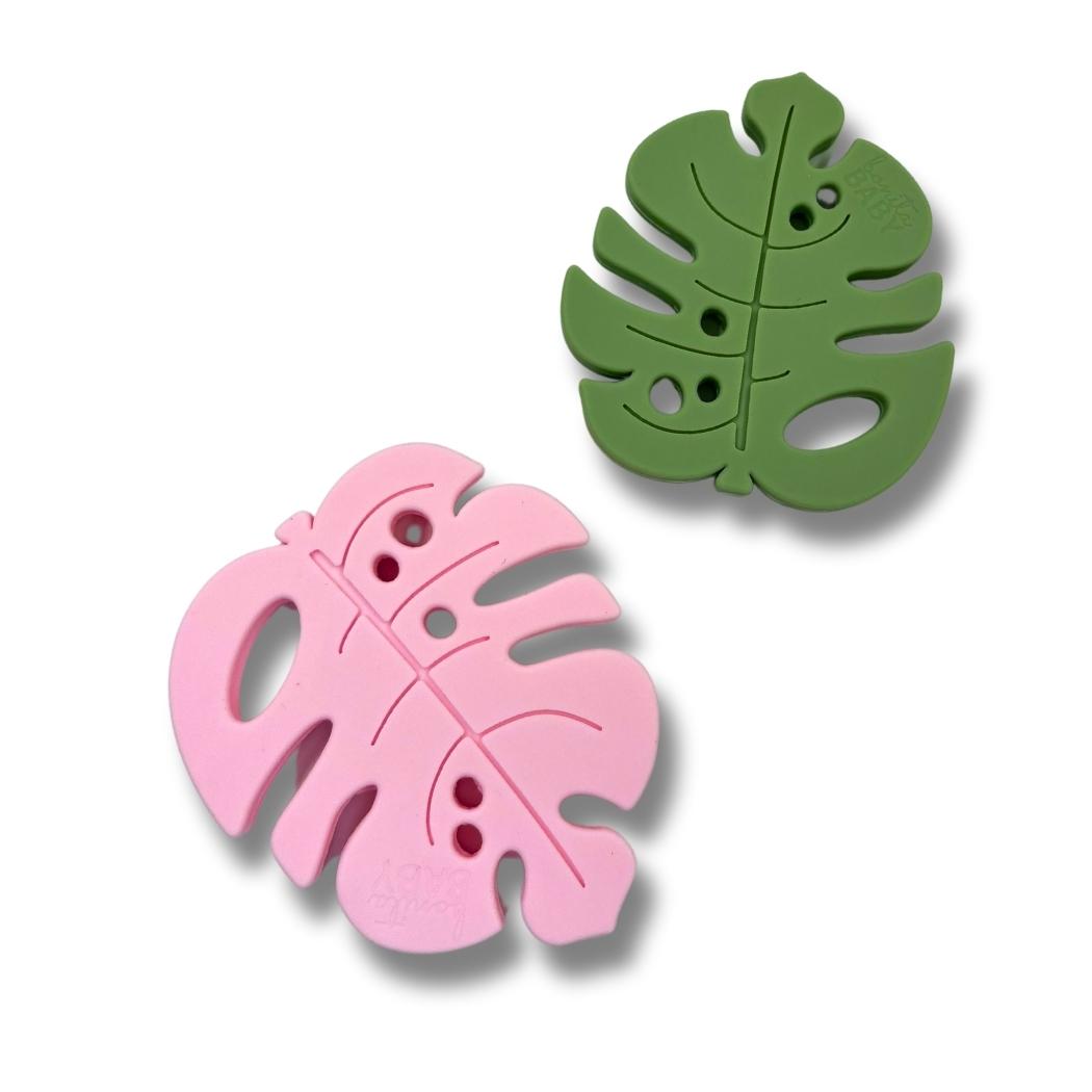 Monstera Silicone Teether
