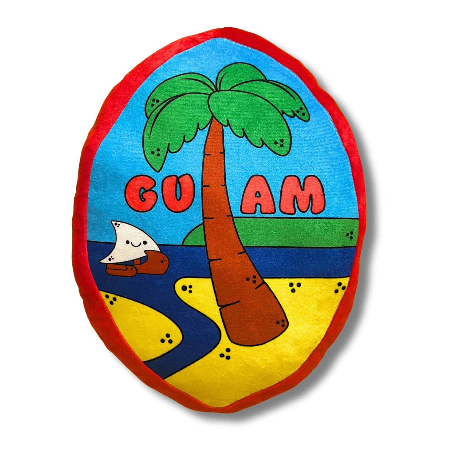 Kawaii Guam Seal Pillow