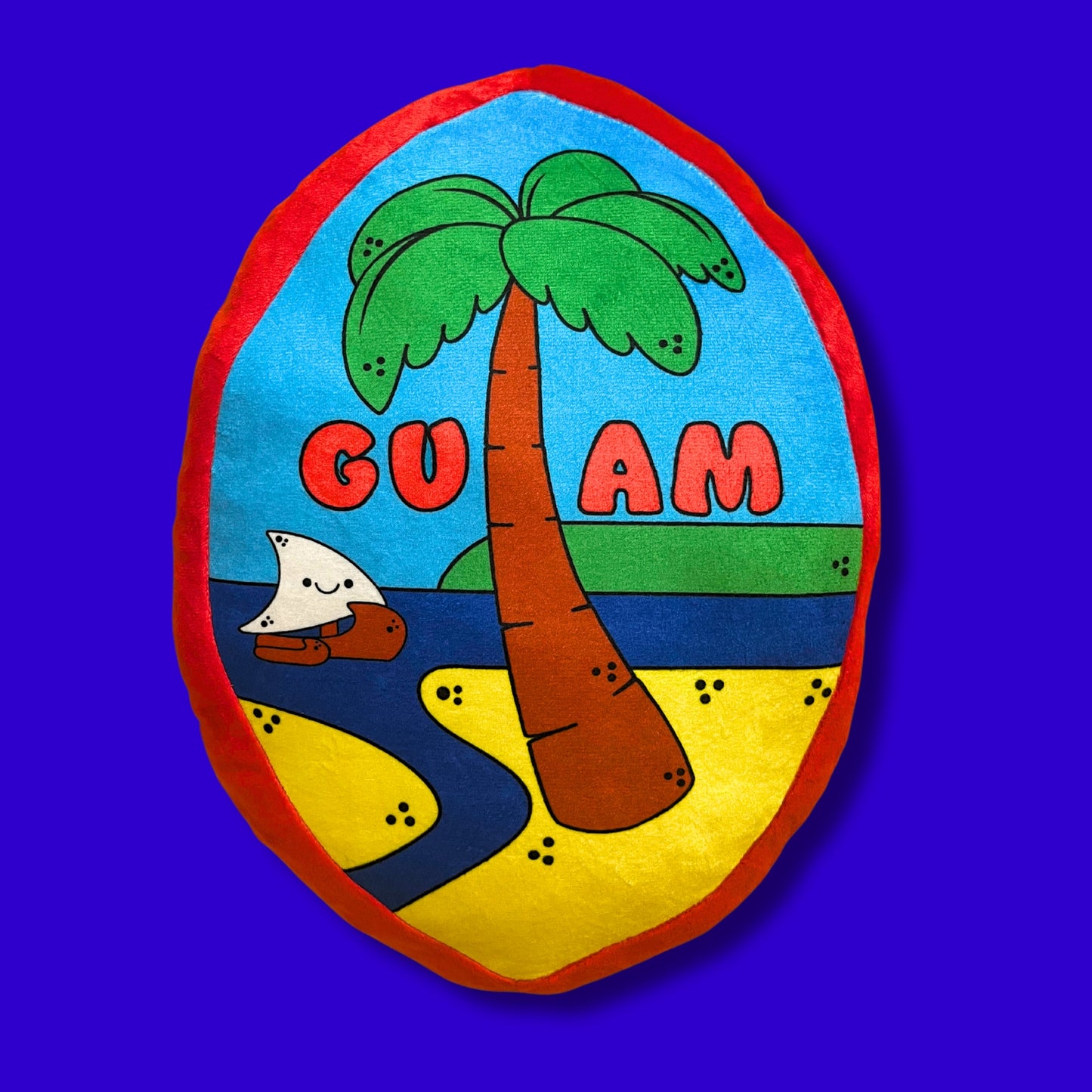 Kawaii Guam Seal Pillow