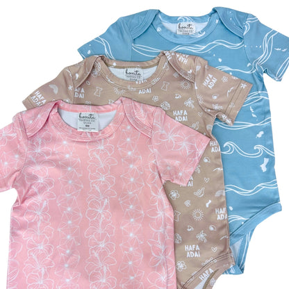 Mamflores Pattern Onesie