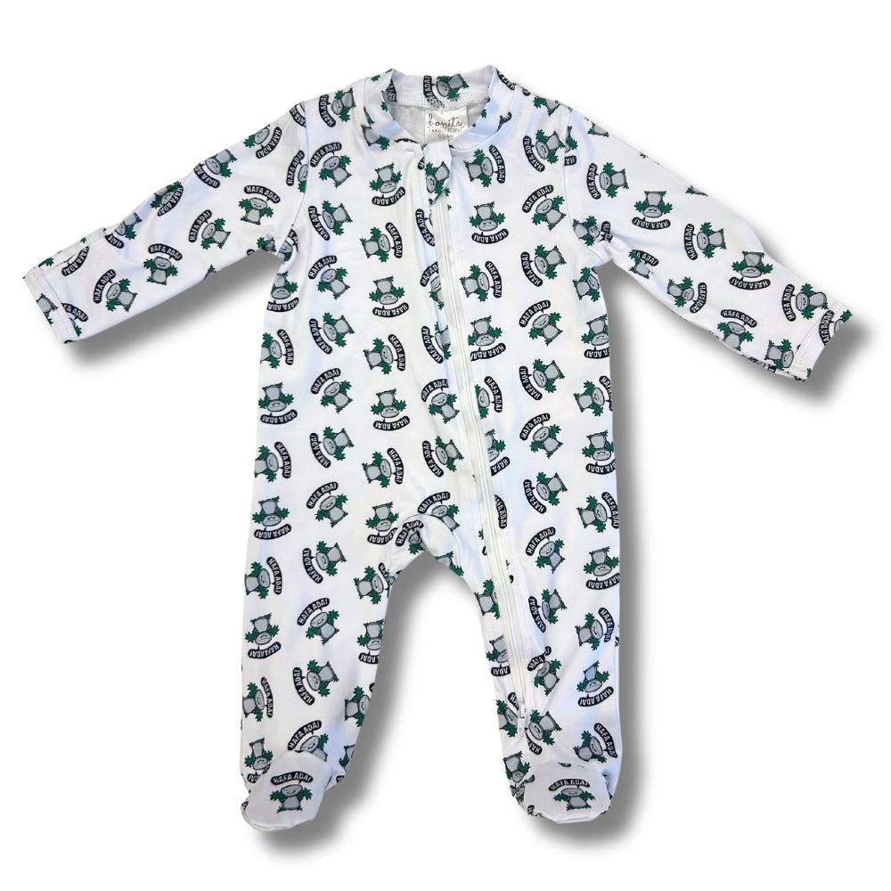 Hafa Adai Latte Baby Onesie Pajama