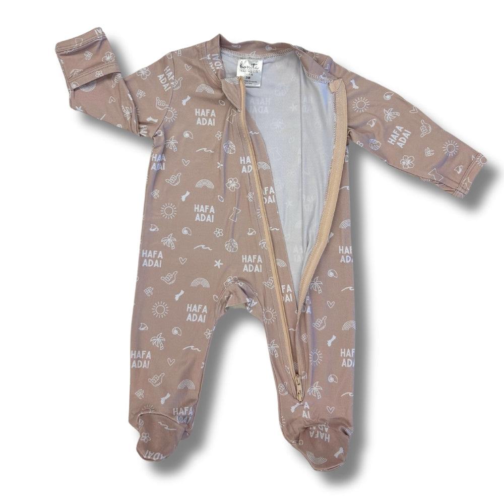 Island in the Sun Baby Onesie Pajama