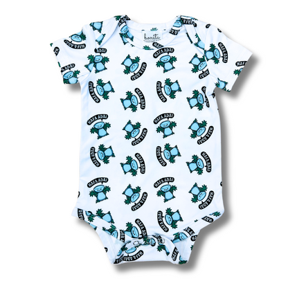 Hafa Adai Latte Pattern Onesie