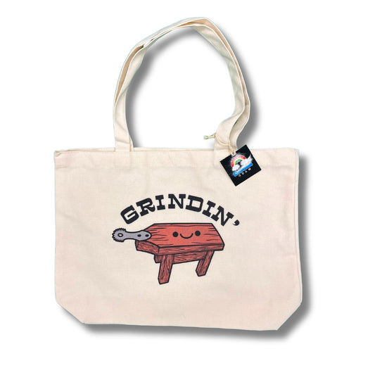 Canvas Tote Grindin'