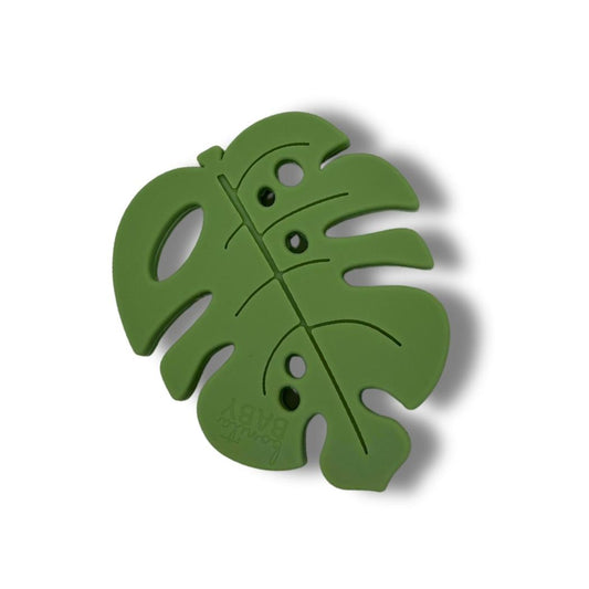 Monstera Silicone Teether