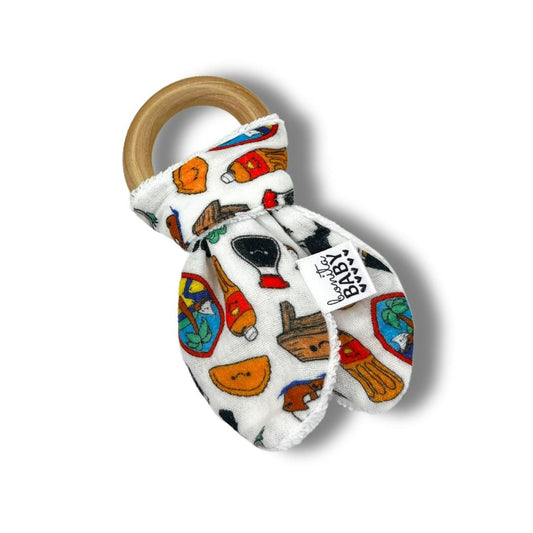 Wood Teether Bonita Characters