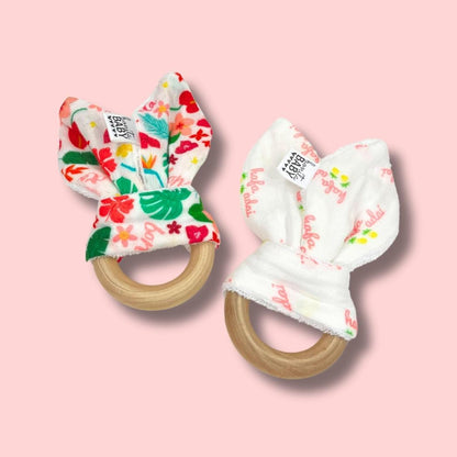 Wooden Teether Bonita Flores